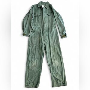 Vintage Military Coveralls Flightsuit, Size Small